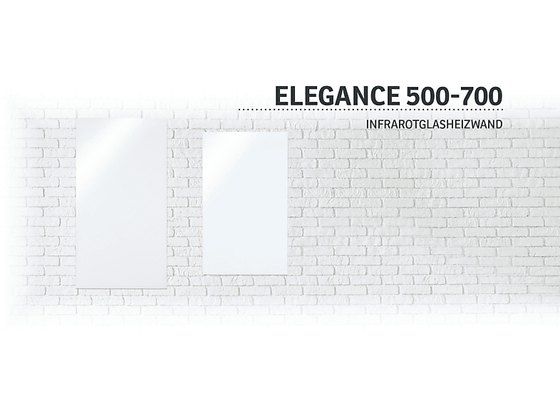 SONNENKÖNIG 21222002 Elegance 500 Infrarotheizung (500 Watt)