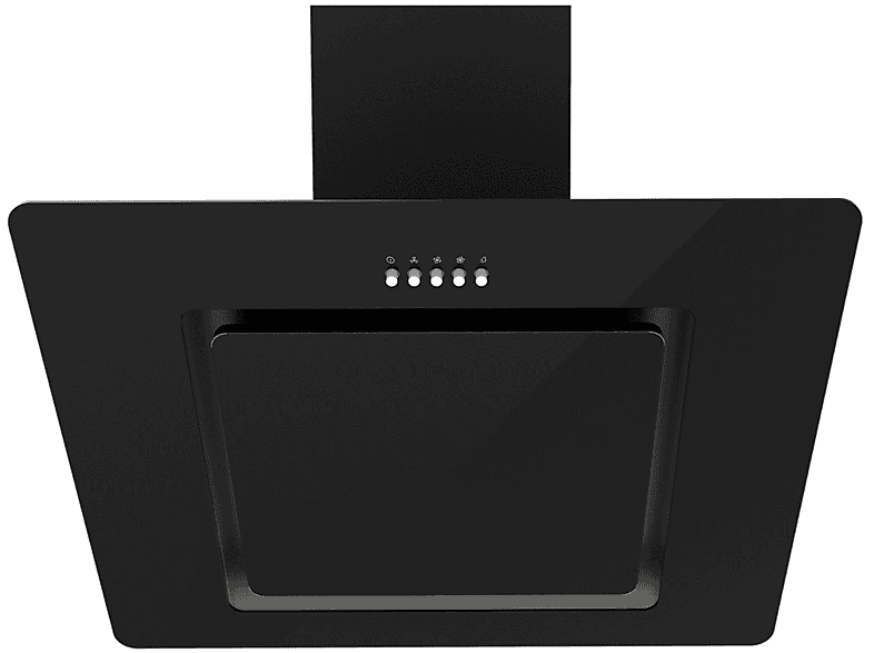 Infiniton CMPTRAL-SG60, 3 Velocidades, 400 m³/h, Cristal templado, 60 cm, Negro