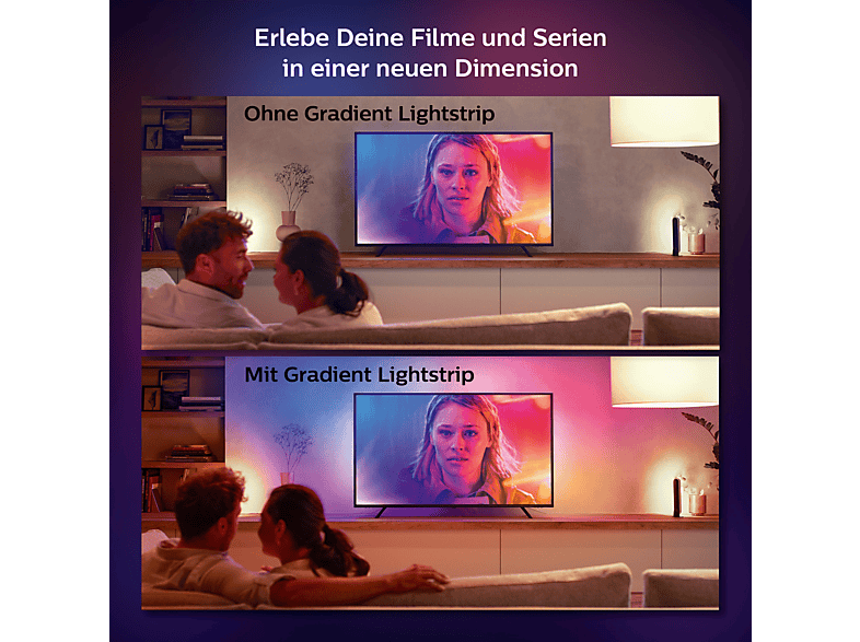Philips Hue Play Gradient LED LightStrip 55 Zoll TV; LED Streifen — Foto 3 von 5