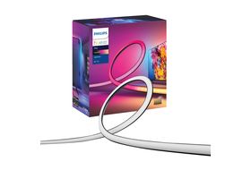 Farben Philips Smarte Millionen Hue PHILIPS Lampen Play Color MediaMarkt mehrfarbig, and zu bis dimmbar, | Ambiance Doppelpack, kaltweiß Tischleuchte 16 Lightbar White LED warmweiß,