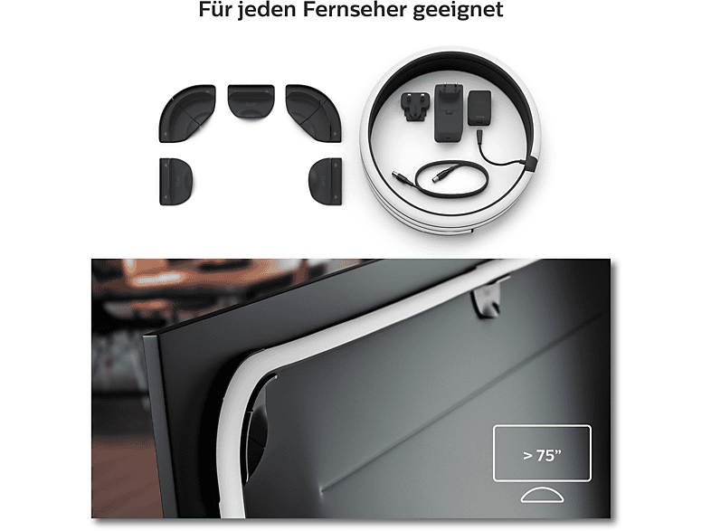 PHILIPS Hue Play Gradient 75 Zoll Lightstrip 16 Mio. Farben