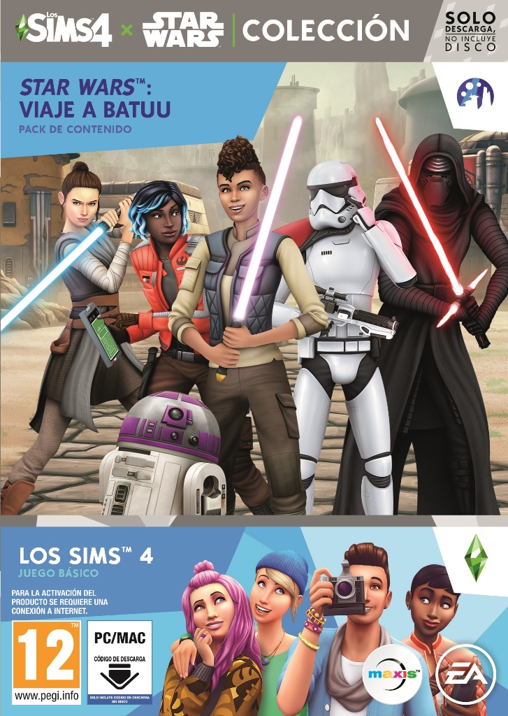 Juego PC Los Sims 4 Star Wars + GP9
