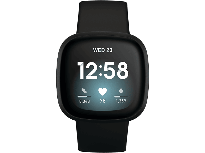 FITBIT Activity tracker Versa 3 Zwart (FB511BKBK)