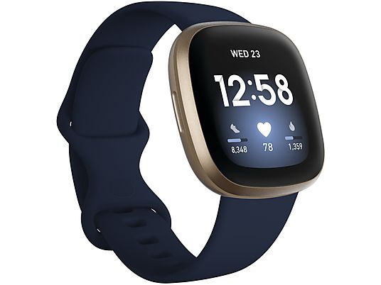 FITBIT Activity tracker Versa 3 Night Blue Soft Gold (FB511GLNV)