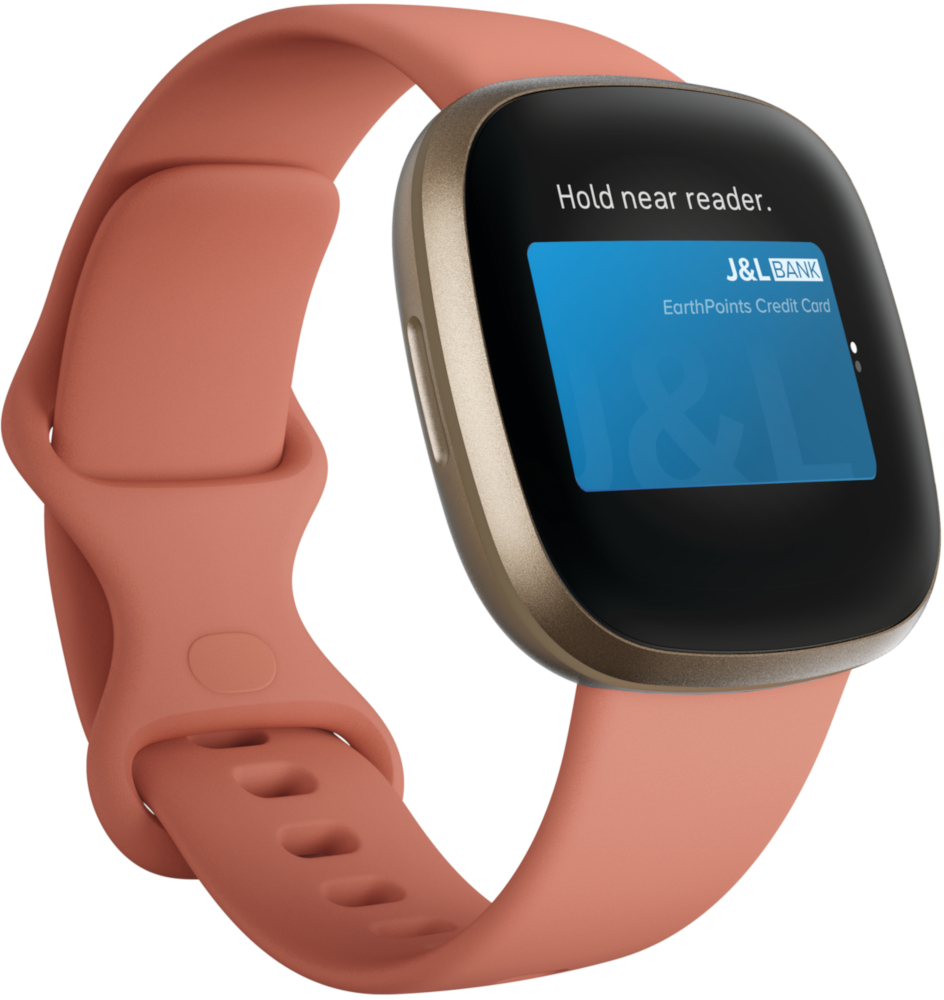 FITBIT Activity tracker Versa 3 Clay Pink Soft Gold (FB511GLPK)