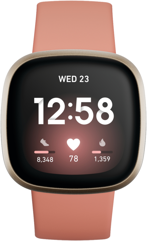 FITBIT Activity tracker Versa 3 Clay Pink Soft Gold (FB511GLPK)