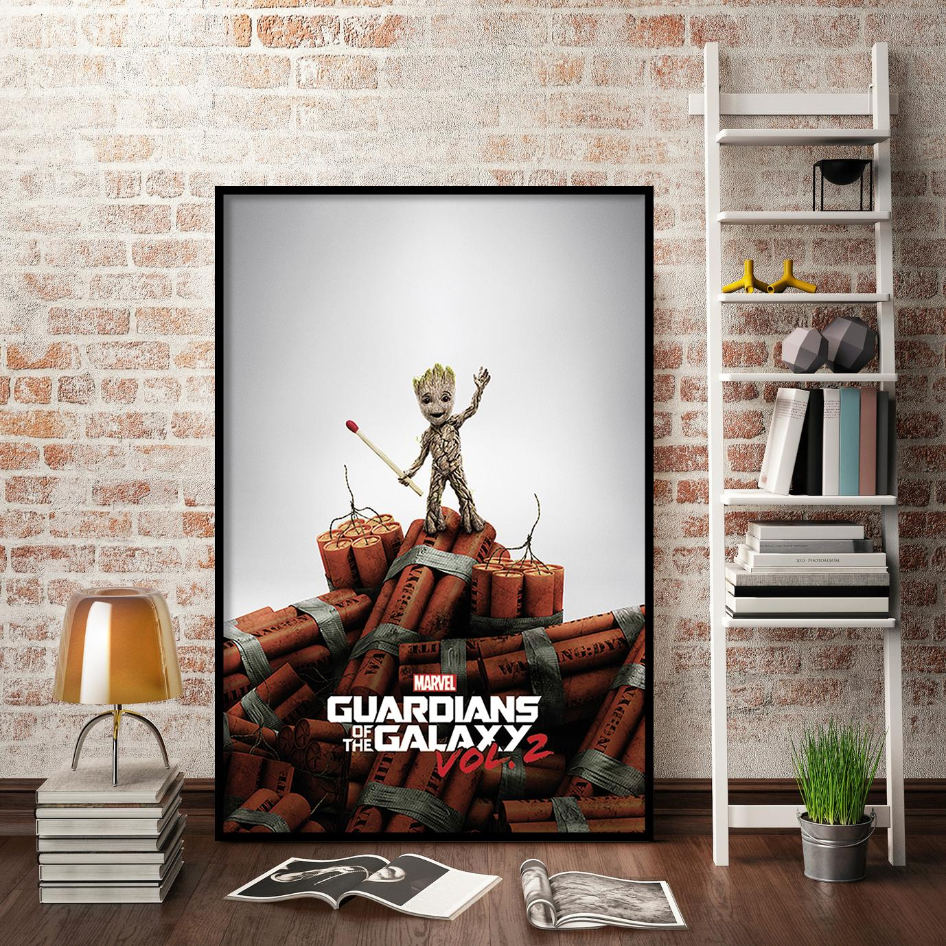 PYRAMID INTERNATIONAL Guardians of the Galaxy Vol. 2 Groot Dynamite Großformatige Poster