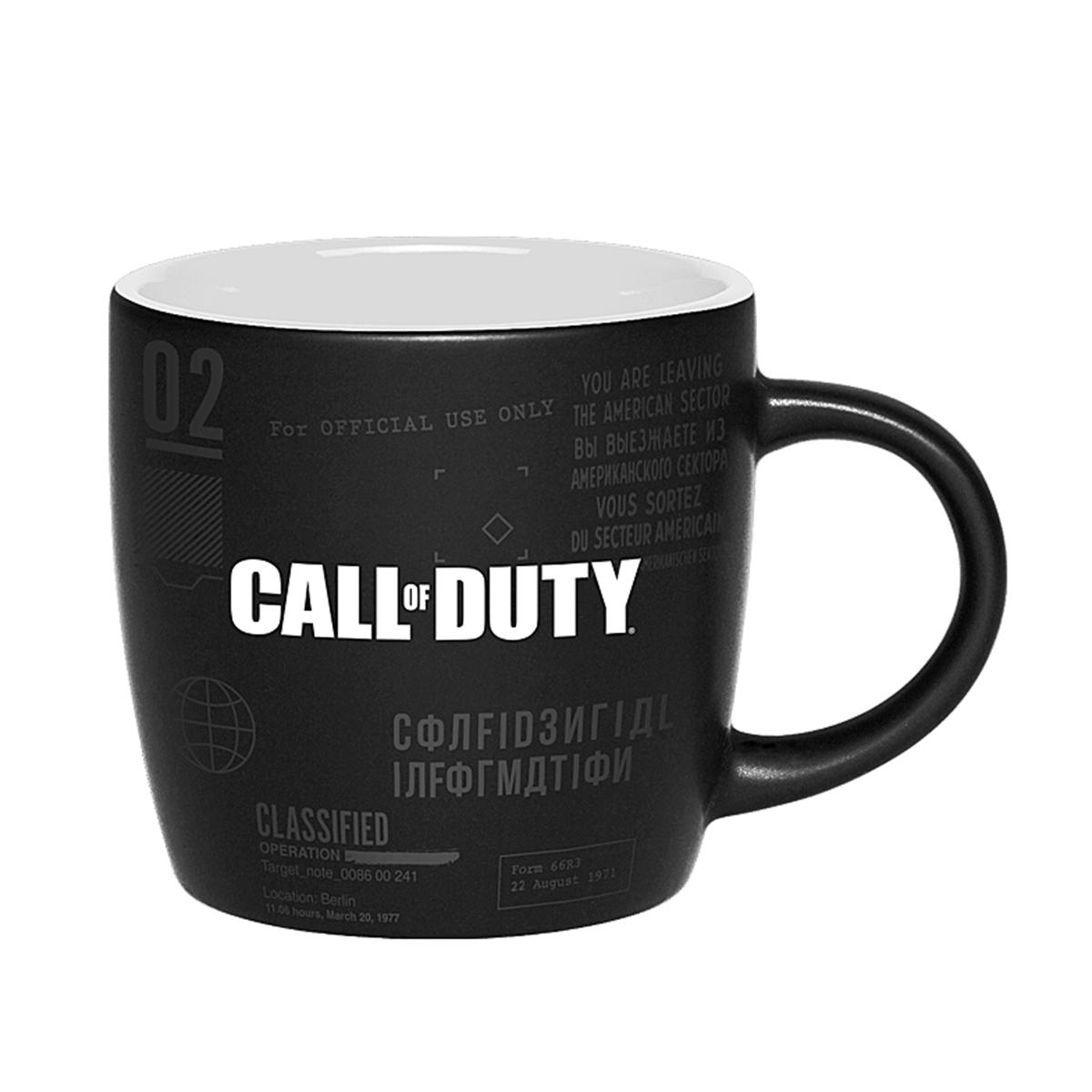 GAYA ENTERTAINMENT Call of Duty: Cold War Two Colored Mug "Top Secret Documents" Tassen