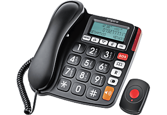 EMPORIA KFT19-SOS - Telefono fisso (Nero)