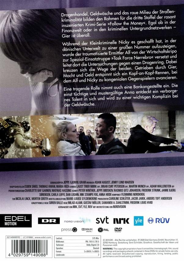 Die DVD-Hülle eines Films mit Schauspielern und Text auf Deutsch.