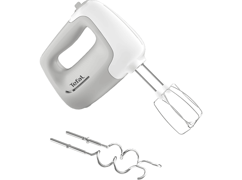 TEFAL HT450B Prep\'Mix Handmixer Grau/Weiß Watt) (450