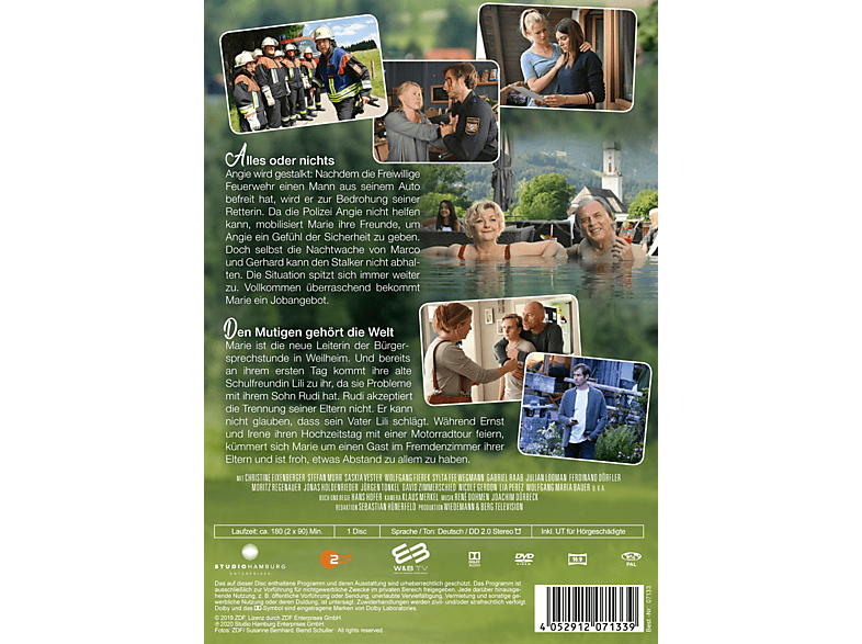 Thumbnail - Marie fängt Feuer 5: Alles oder nichts / Den Mutigen gehört die Welt DVD