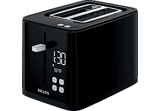 KRUPS KH6418 Smart'n Light Toaster Schwarz (850 Watt, Schlitze: 2)