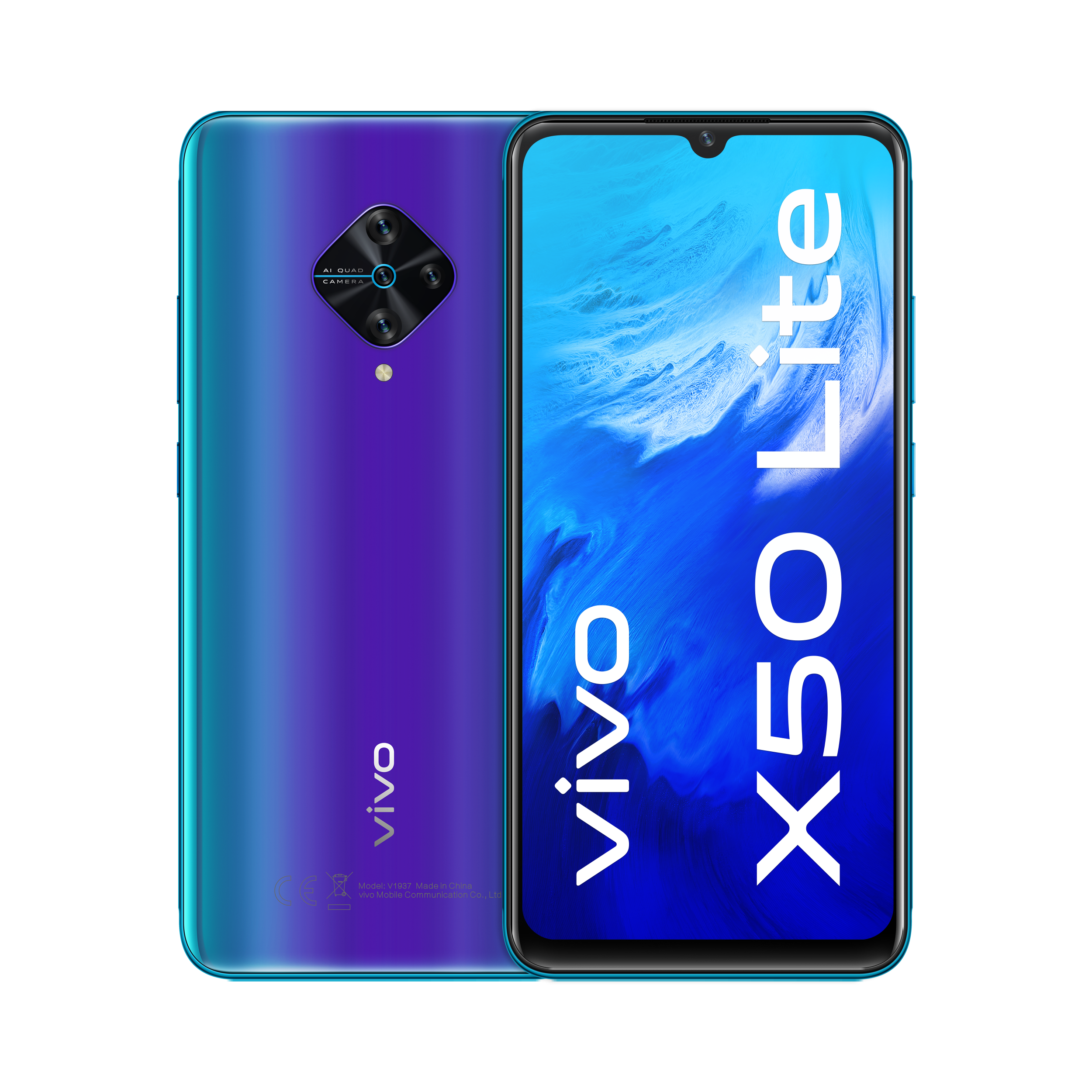 VIVO X50 Lite 128GB Akıllı Telefon Nebula Mavi