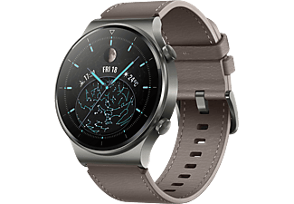 HUAWEI Watch GT 2 Pro Classic Grijs/Bruin kopen? | MediaMarkt