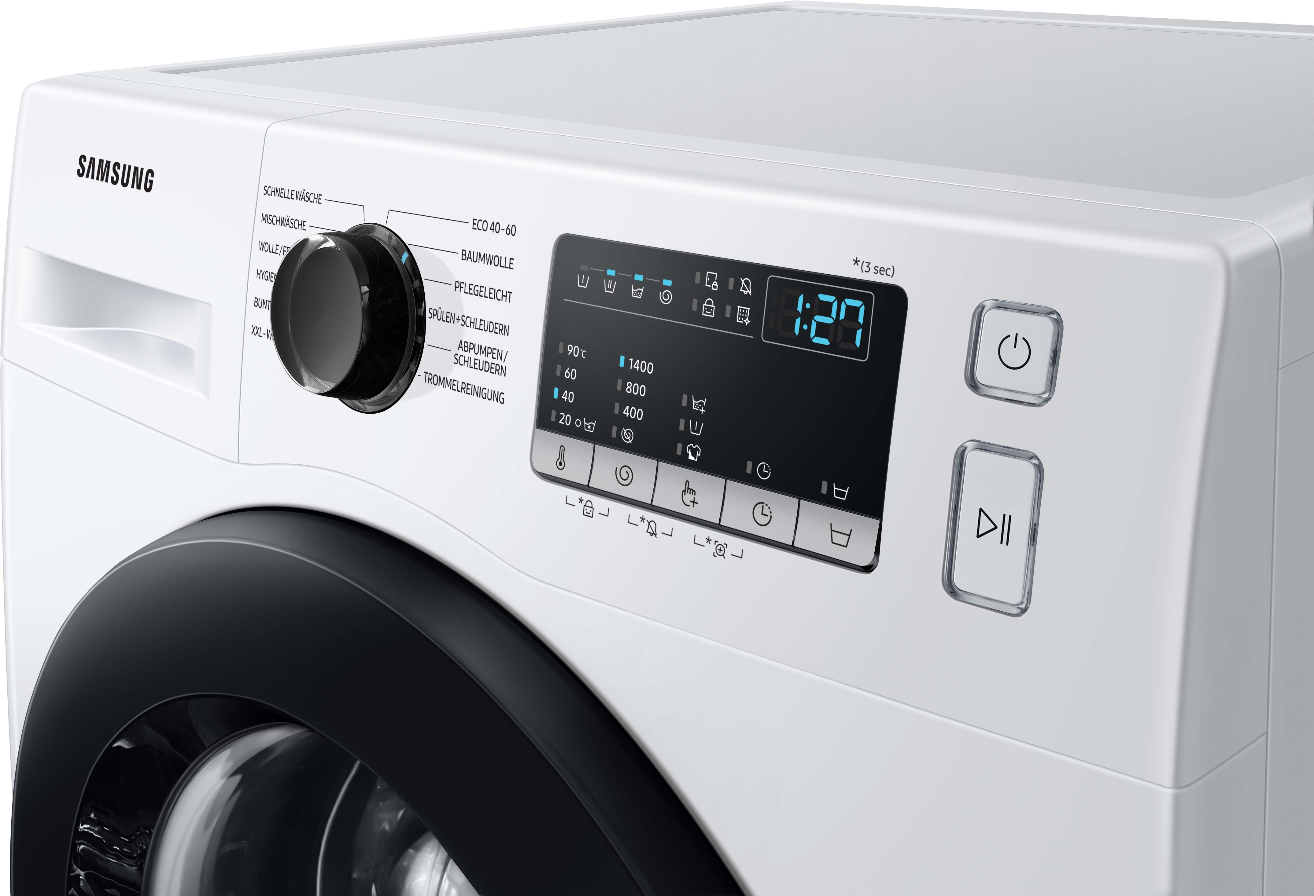 SAMSUNG WW71T4042CE/EG Waschmaschine (7 kg, 1400 U/Min., D)