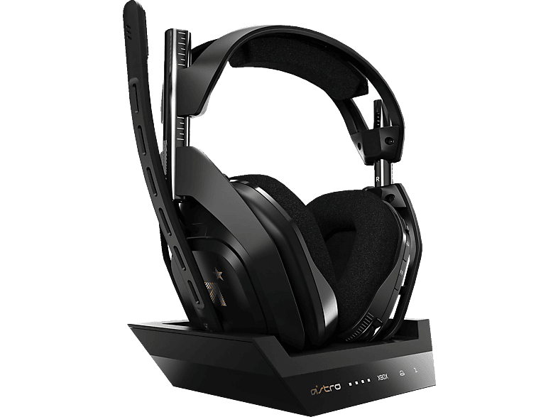 Over-ear GAMING Xbox Base Wireless for Station + Xbox ASTRO Schwarz/Gold A50 X|S, Gaming Headset One,