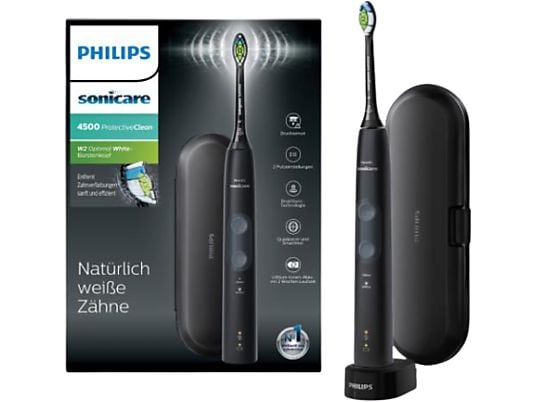 PHILIPS HX6830/53 Sonicare ProtectiveClean 4500 Elektrische Schallzahnbürste Schwarz