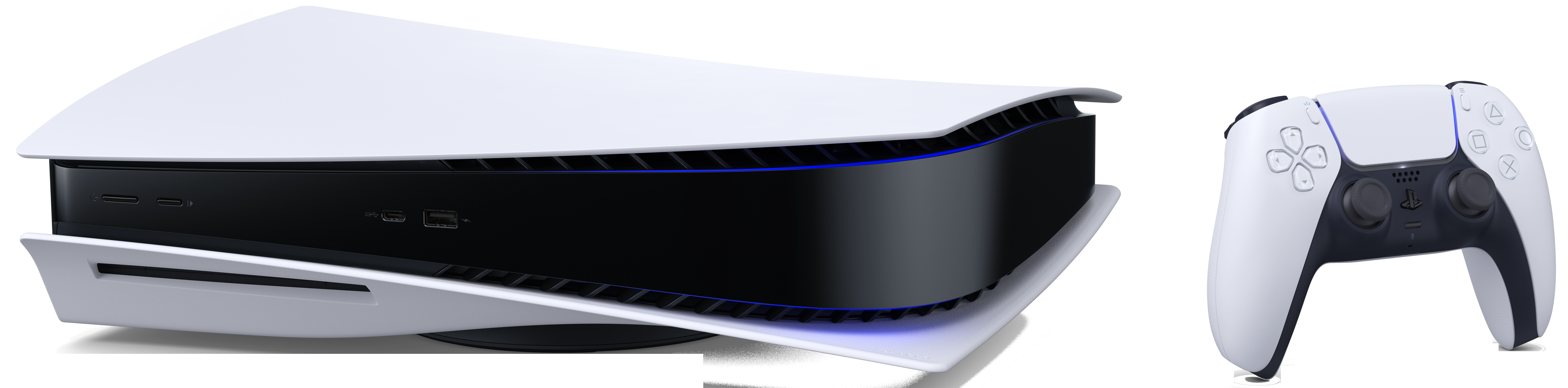 SONY PlayStation®5 mit 2 DualSense™ Wireless-Controller weiß