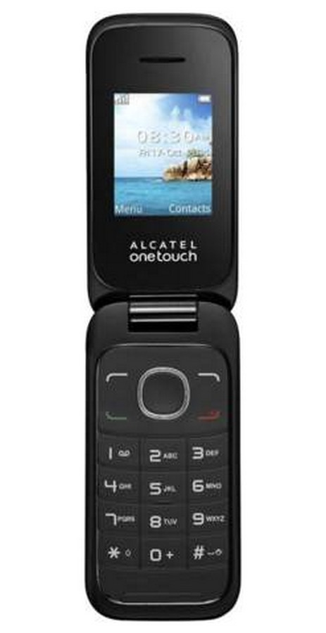 Móvil - Alcatel One Touch 1035D,  24M, pantalla 1.8", Libre Dual SIM, blanco