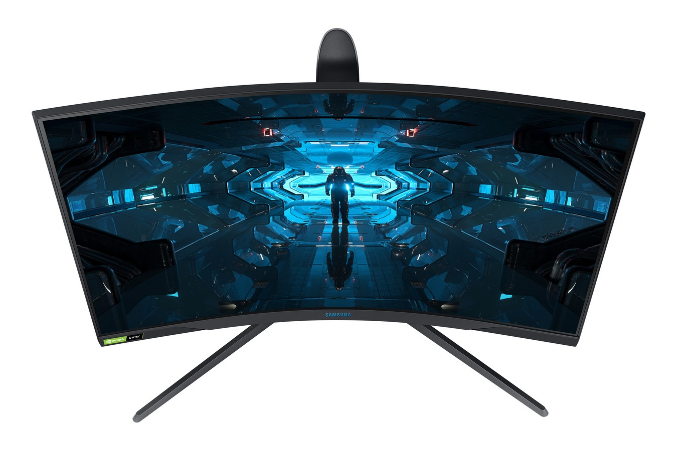 Monitor gaming - SAMSUNG LC27G75TQSUXEN, 27" WQHD, 1 ms, 240 Hz, 2 Display Port 1.41 HDMI 2.02 USB, Negro