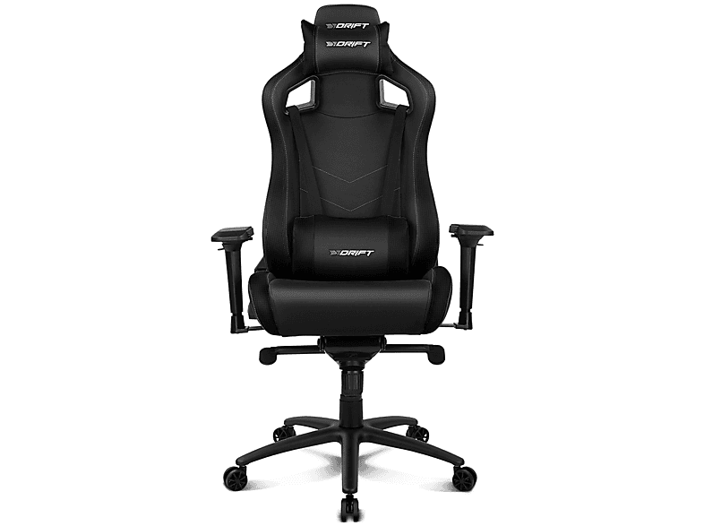 Drift DR500B, Reposabrazos 4D, Cojín cervical y lumbar, Reclinable, Giratorio