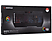 RAMPAGE Macromy KB-R33 RGB Aydınlatmalı Makrolu Multimedia Kablolu Q Gaming Klavye Siyah