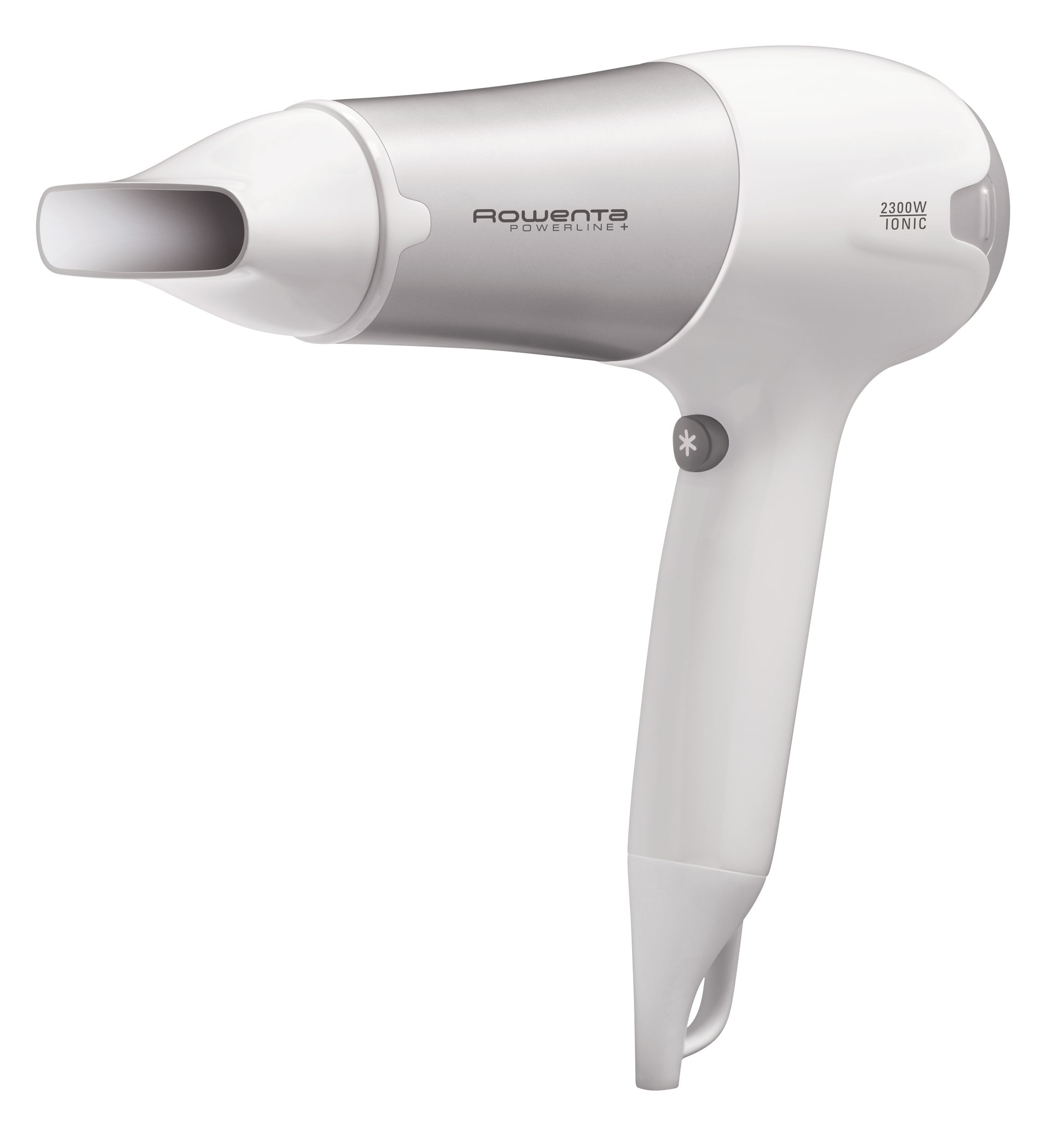 Secador - Rowenta CV5090 2300W, 2 velocidades, Difusor, Cable 1.80 m, Iónico, Blanco