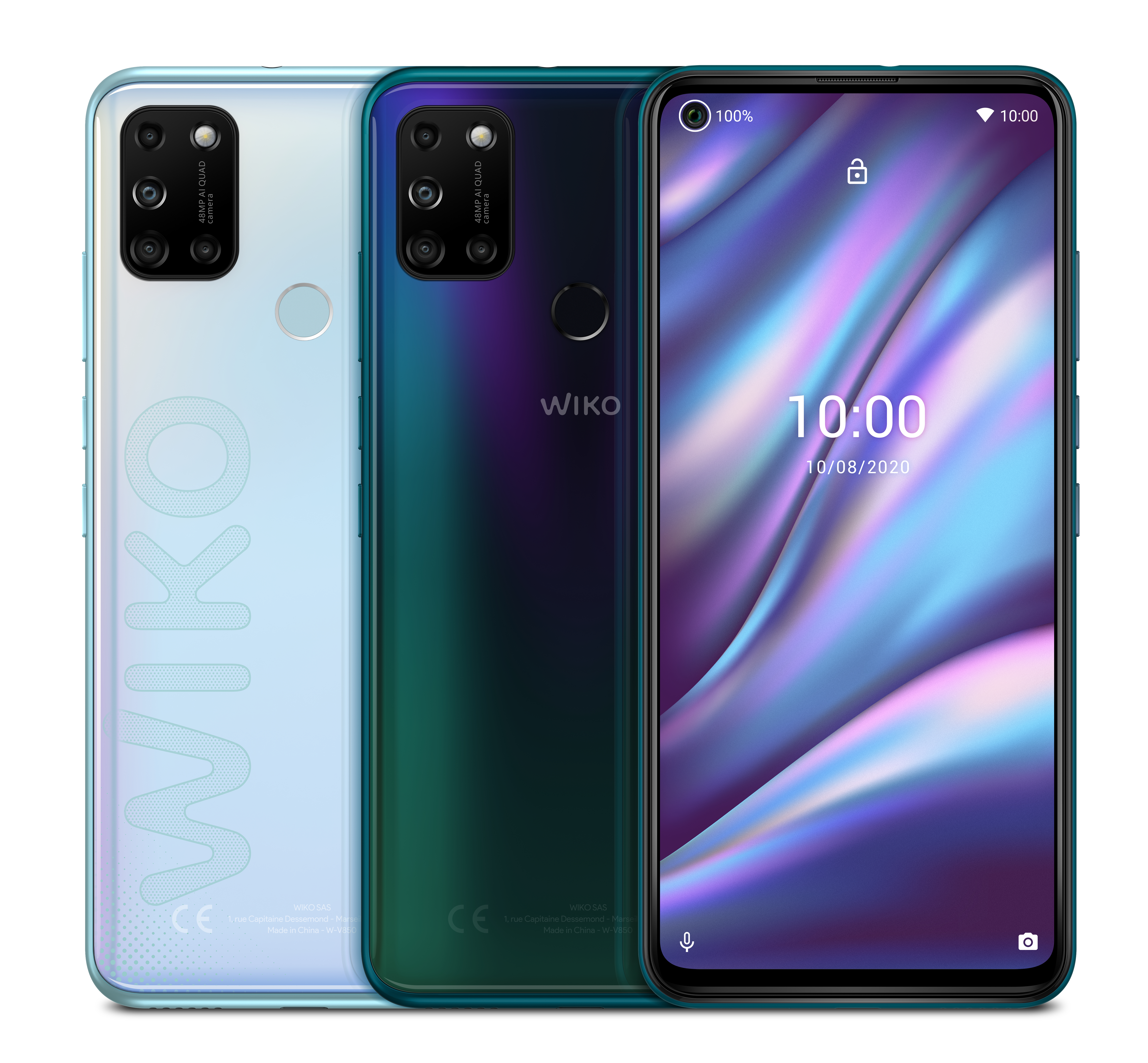 WIKO VIEW5 PLUS 128 GB Aurora Blue Dual SIM