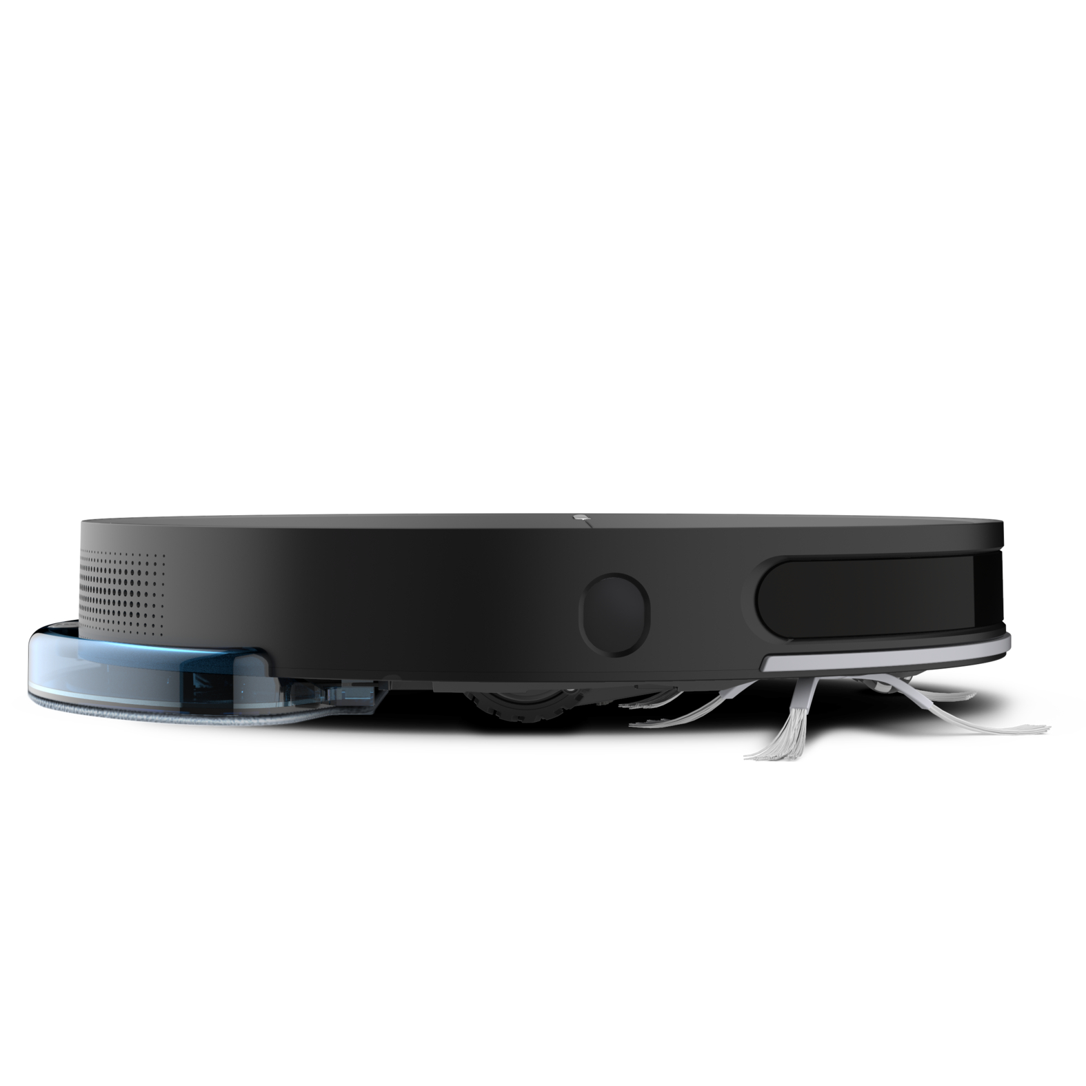 Robot aspirador - Rowenta RR7455WH, Aspira y friega a la vez, 550 W,  0.4 l, Autonomía 90 min, 65 dB, Wi-Fi, Negro