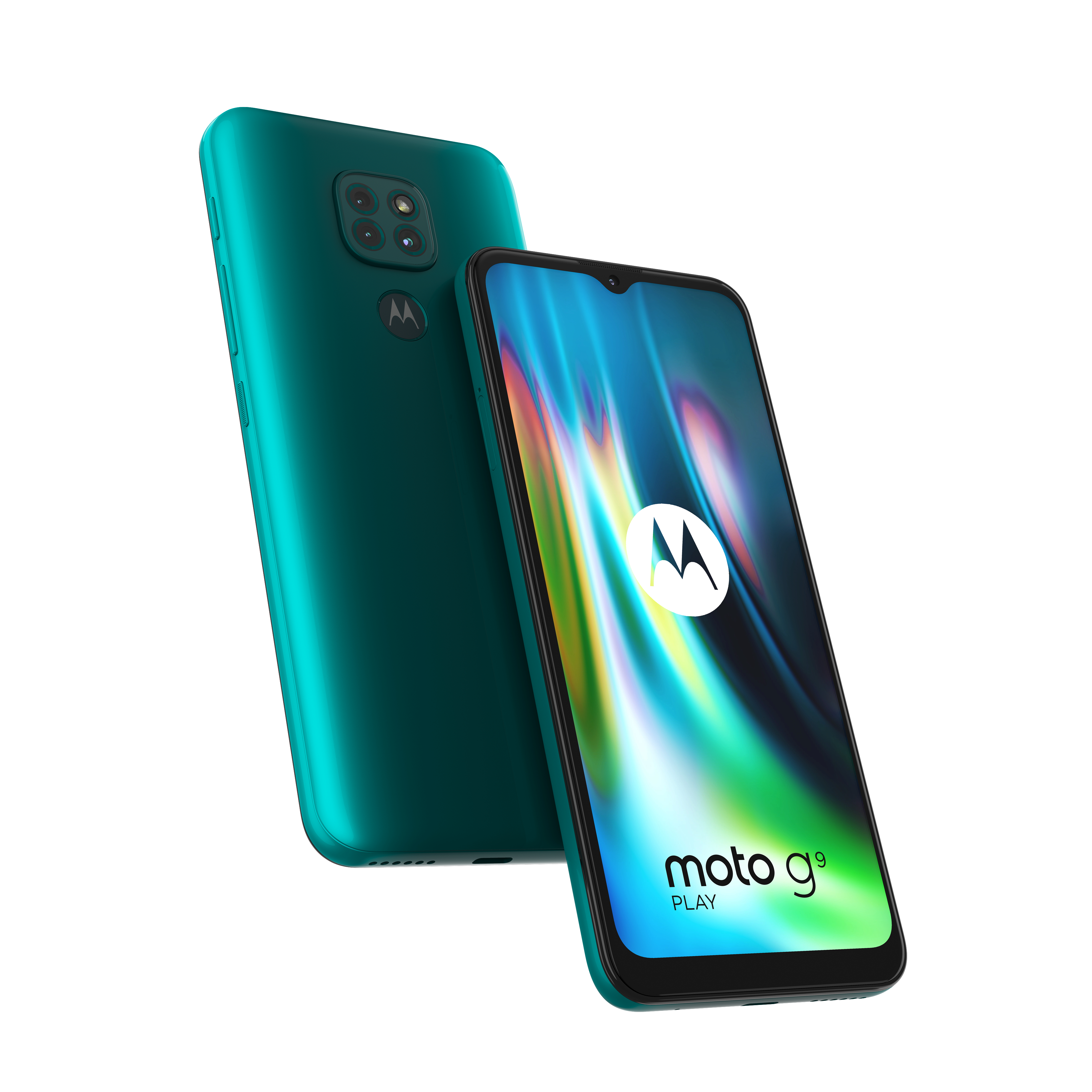 MOTOROLA moto g9 play 64 GB Grün Dual SIM