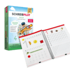 DIE HÖHLE DER LÖWEN Schreibpilot Heft "Zahlen" mit Bleistift & Radiergummi