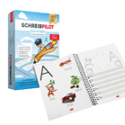 DIE HÖHLE DER LÖWEN Schreibpilot Heft "Buchstaben" mit Bleistift & Radiergummi