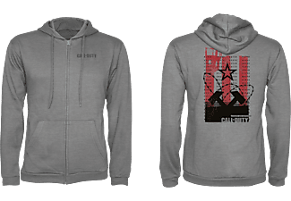 GAYA Call of Duty: Cold War Zipper Hoodie "Locate & Retrieve" - Felpa (Grigio)