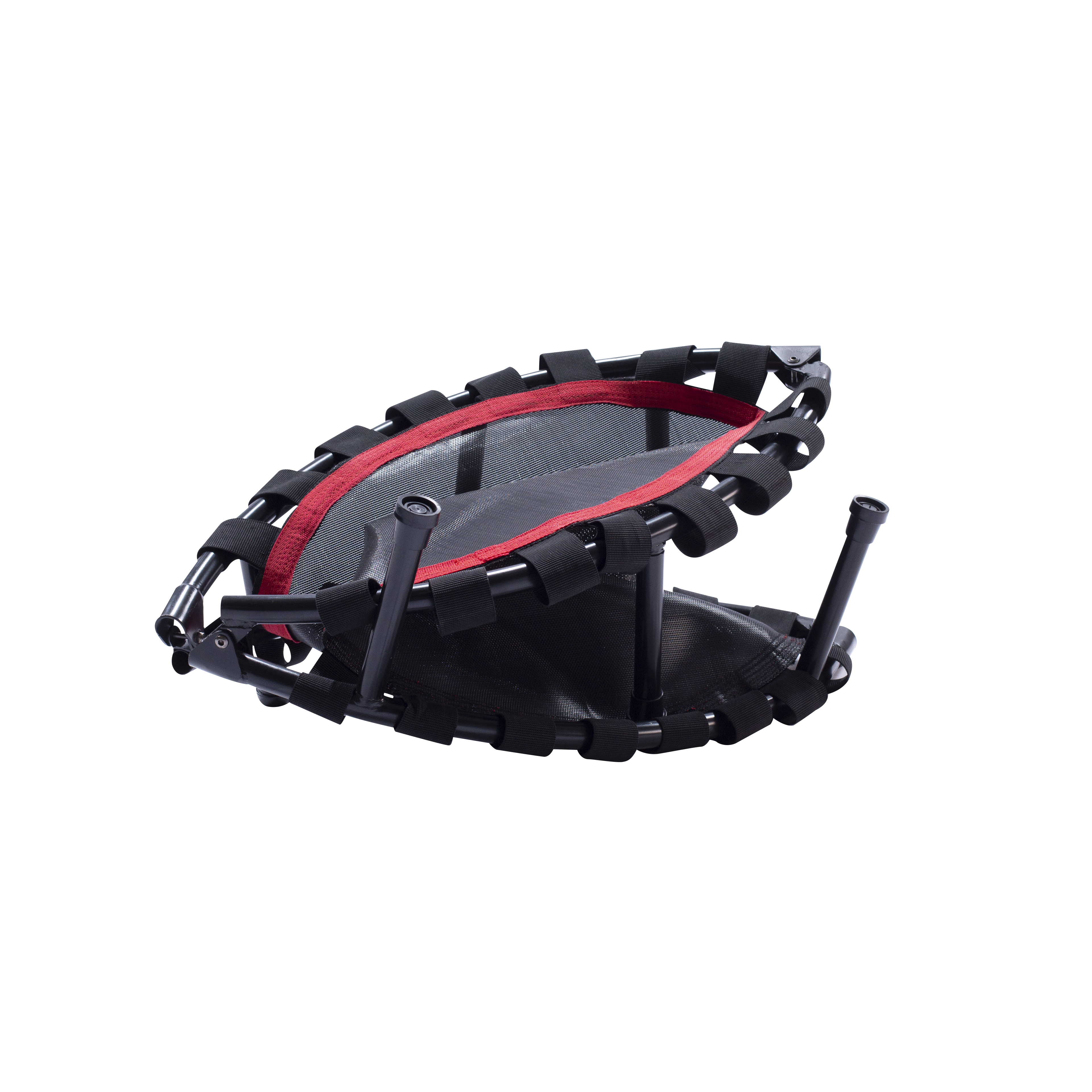 CHRISTOPEIT T 300 Trampolin, Schwarz/Rot
