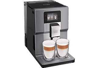 KRUPS EA875ECH Intuition Preference+ - Machine à café automatique (Argent)