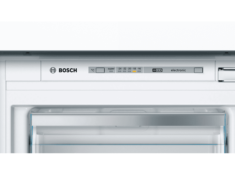 Bosch GIV11ADC0 Gefrierschrank, Flachscharnier mit Softeinzug (C, 70 l, 712 mm hoch, Weiß) — Foto 2 von 2