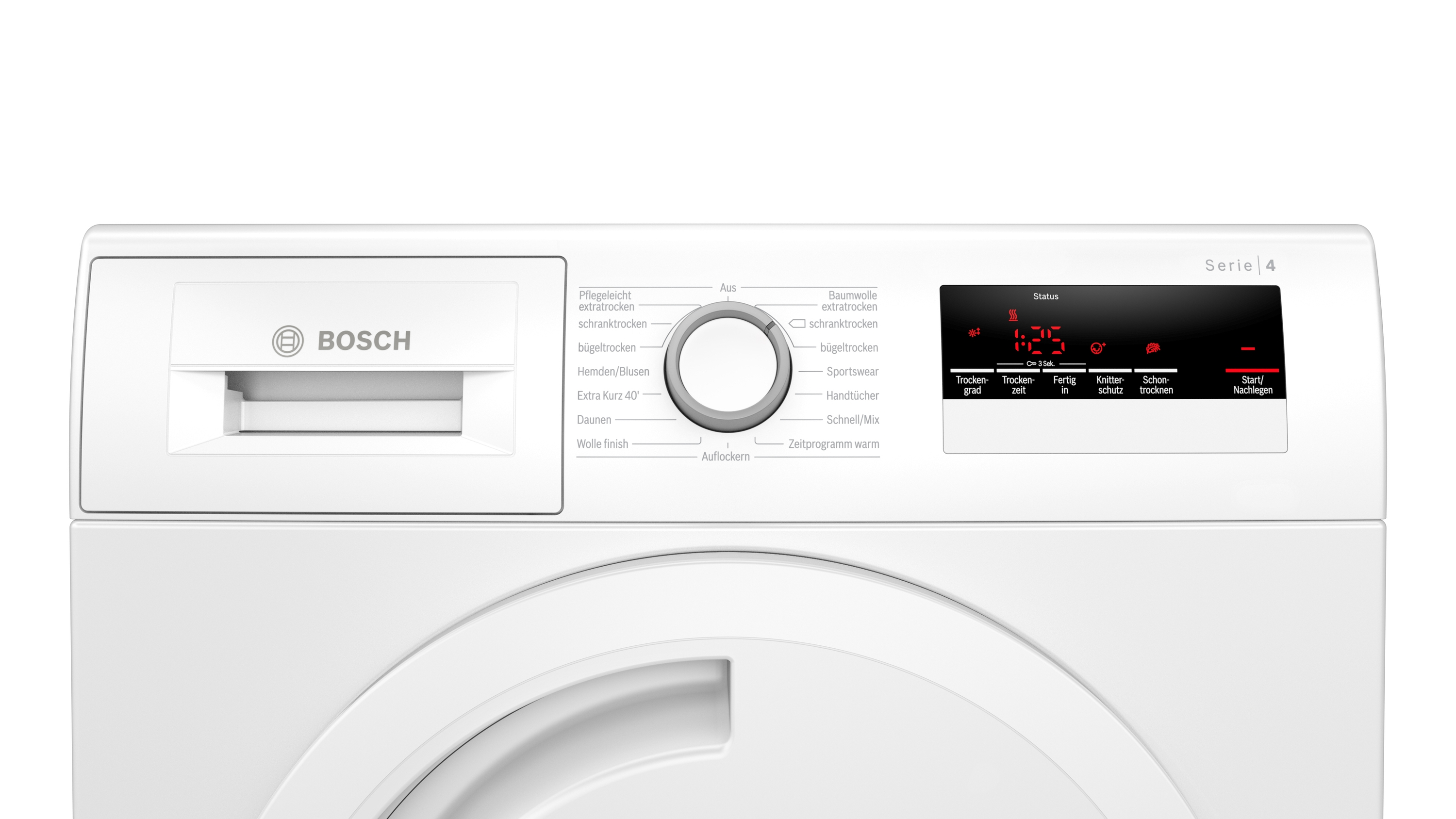 BOSCH WTH83V00 Wärmepumpentrockner Serie 4 (7 kg, A++, Weiß)