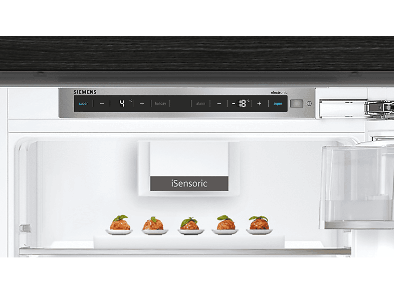 SIEMENS KI87SADD0 iQ500 Kühlgefrierkombination (D, 276 l, 1772 mm hoch, Weiß)