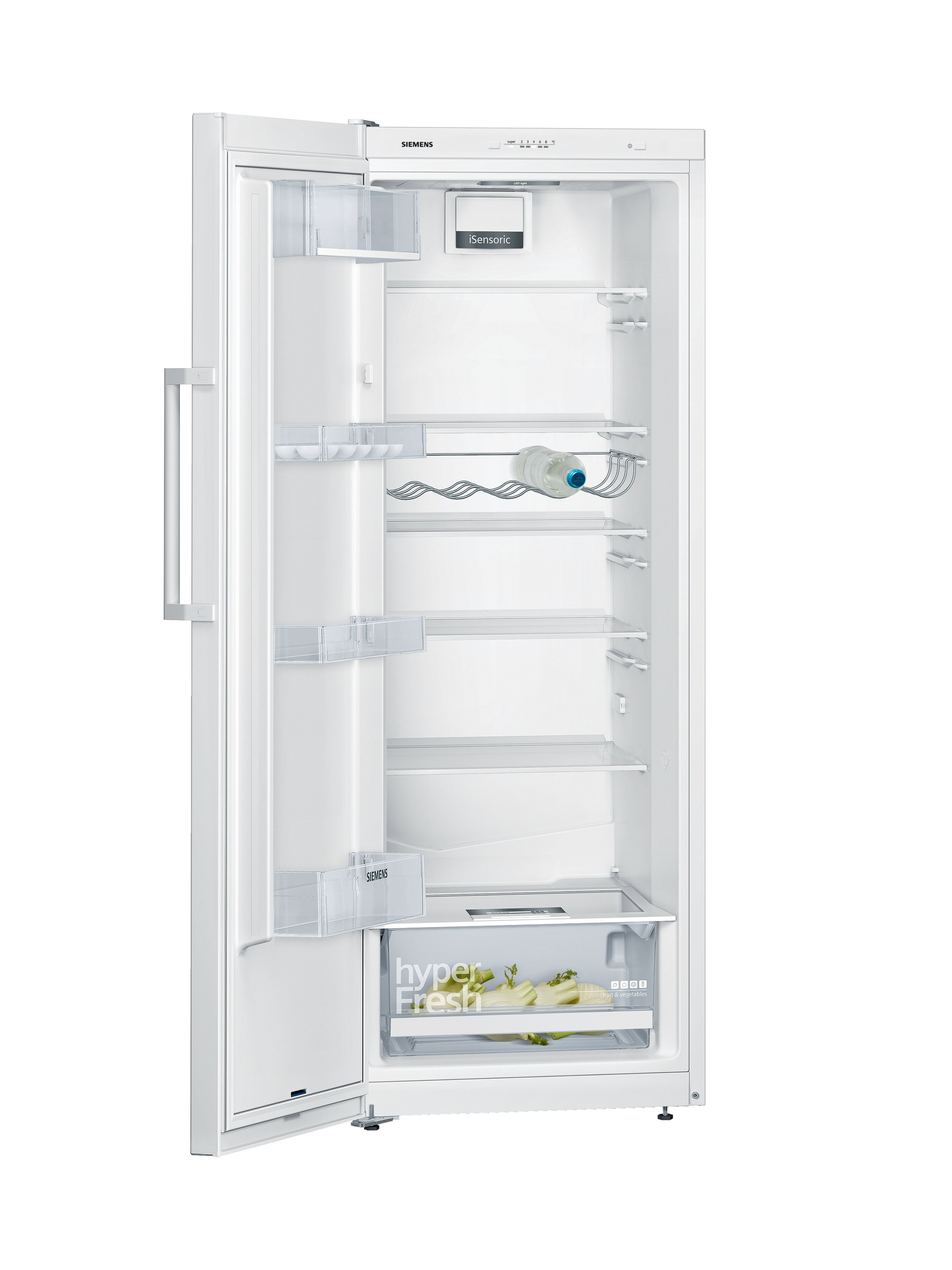 SIEMENS KS29VVWEP IQ300 Kühlschrank (290 l, E, 1610 mm hoch, Weiß)