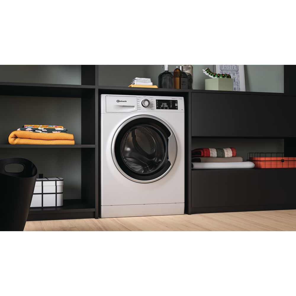 BAUKNECHT WM ELITE 816 C Waschmaschine (8 kg, 1551 U/Min., D)