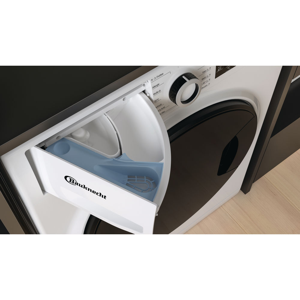 BAUKNECHT WM ELITE 823 PS Waschmaschine (8 kg, 1351 U/Min., B)