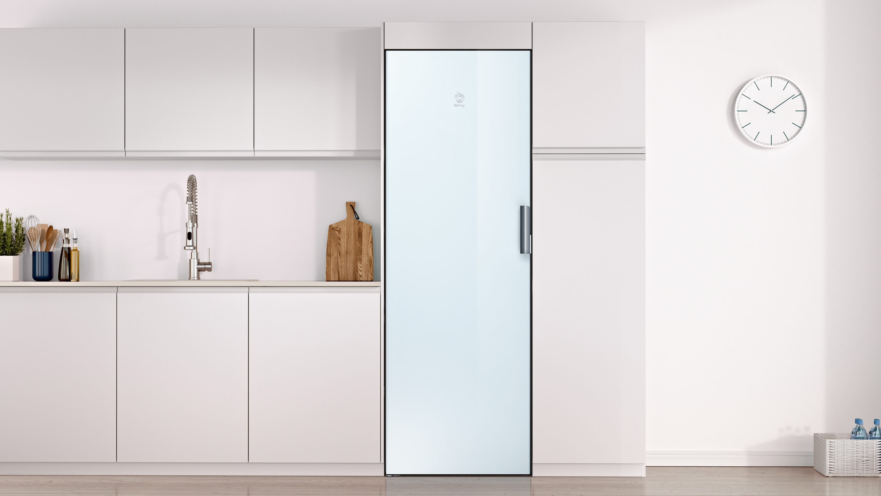 Frigorífico una puerta - Balay 3FCE568WE, 346 l, Sin Congelador, 186 cm, 39 dB, Blanco