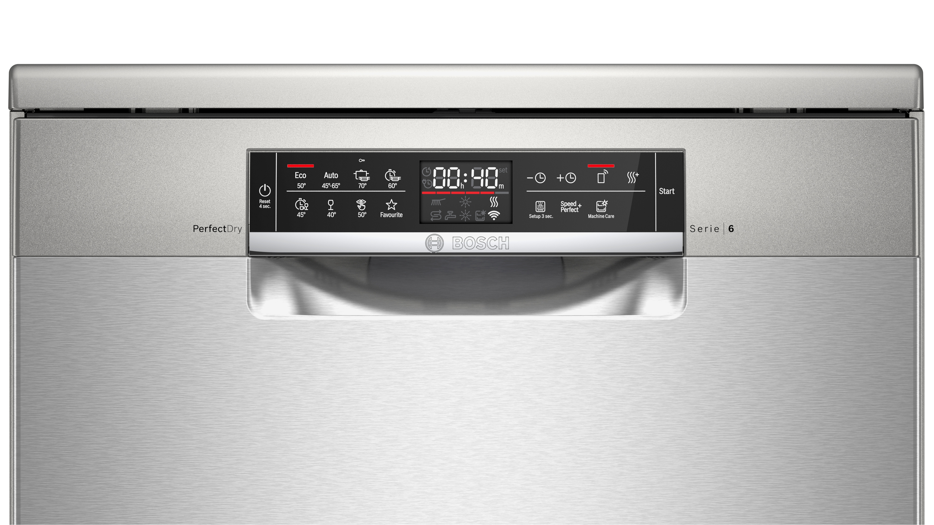 BOSCH SMS6ZCI49E Geschirrspüler (unterbaufähig, Besteckschublade, 600 mm breit, 42 dB(A), C, Edelstahl, lackiert)