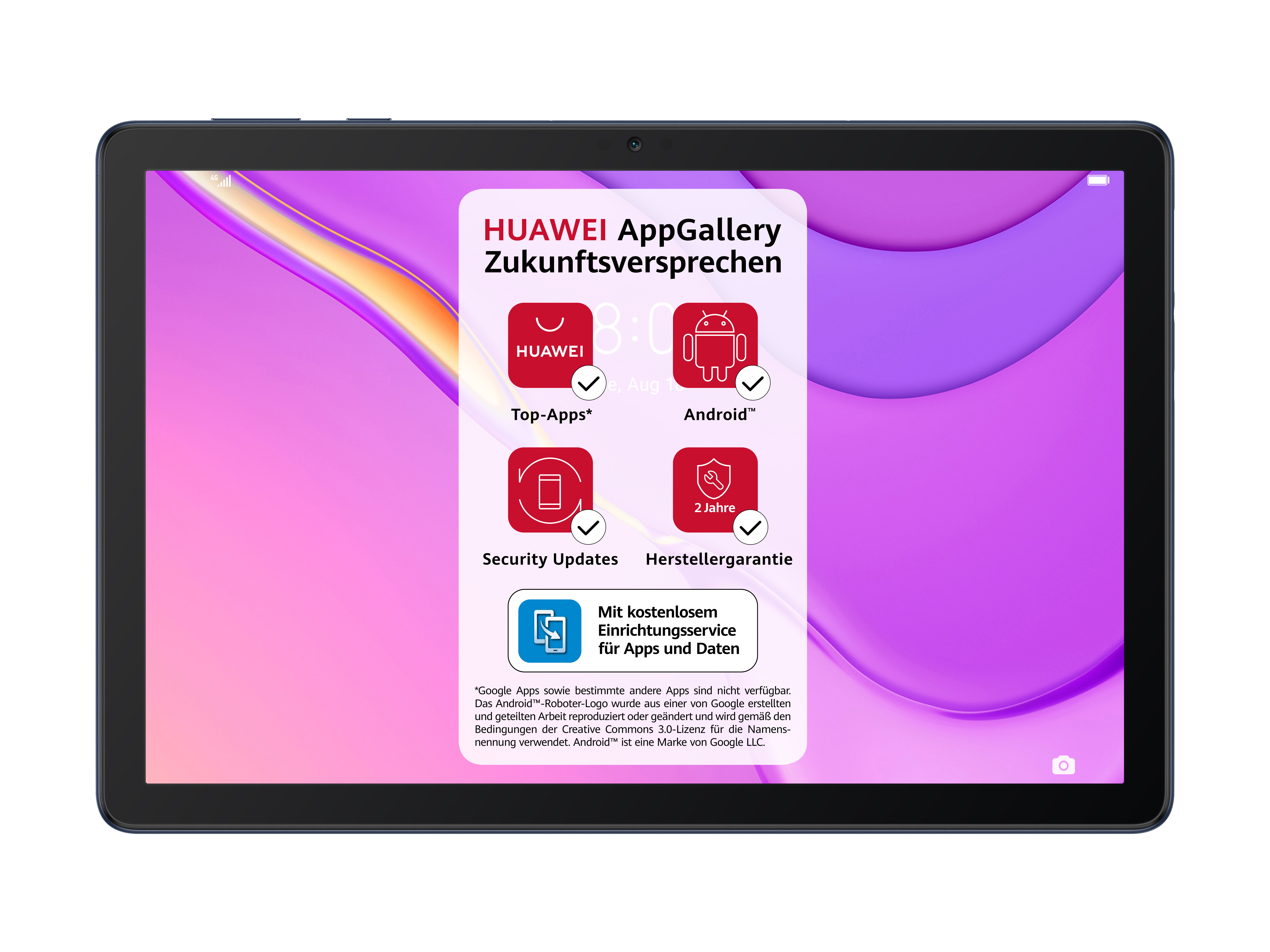 HUAWEI MatePad T 10s Wi-Fi, Tablet, 64 GB, 10,1 Zoll, Deepsea Blue