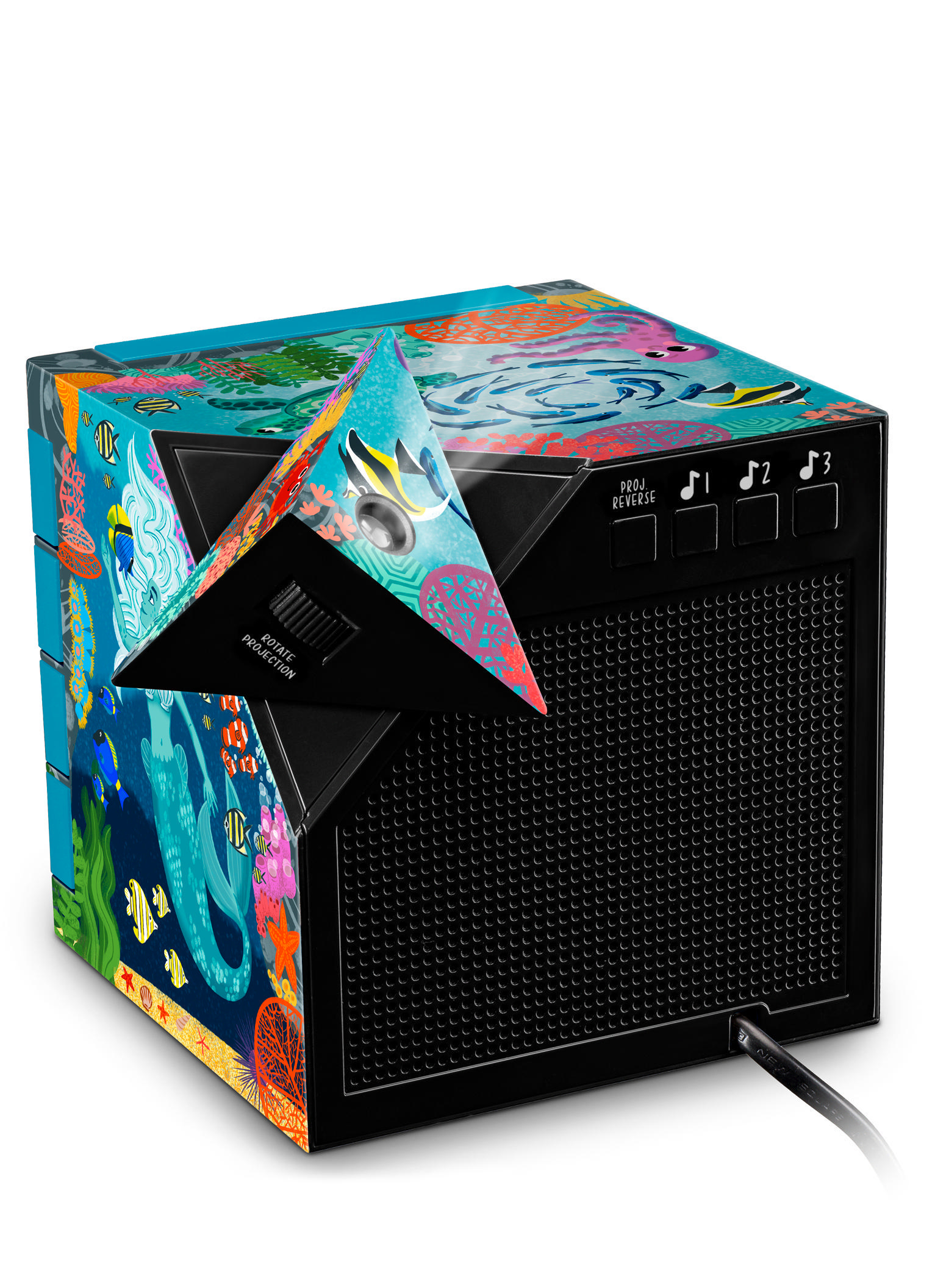 BIGBEN Kids R70 Ocean Wecker, -, Mehrfarbig