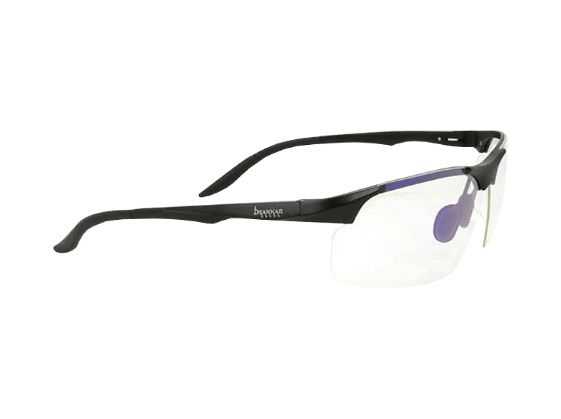 KONIX Drakkar Pro - Gaming Brille (Schwarz/Transparent)