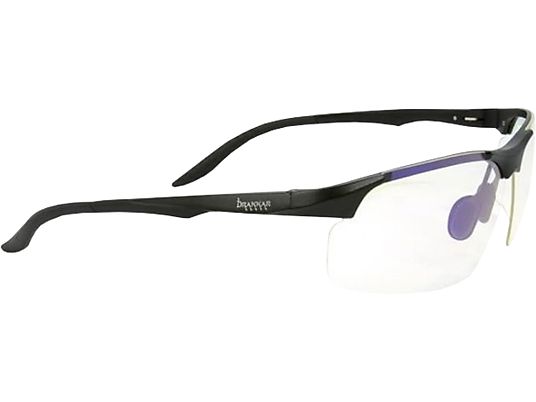 KONIX Drakkar Pro - Gaming Brille (Schwarz/Transparent)