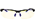 KONIX Drakkar Pro - Gaming Brille (Schwarz/Transparent)