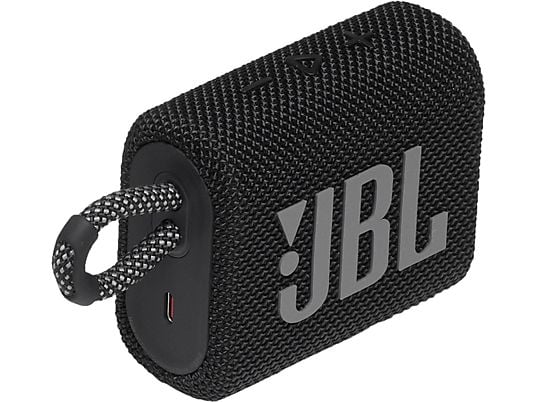 JBL Go 3 - Bluetooth Lautsprecher (Schwarz)